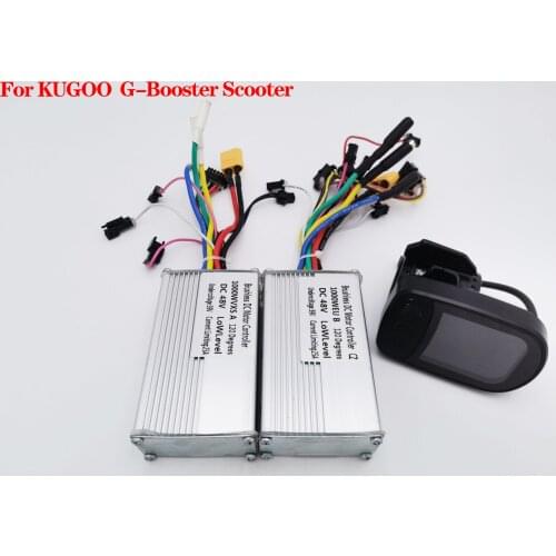 Scooter Accessories LCD Display Controller for KUGOO G-Booster Electric Scooter Dashboard Front Rear Controller Spare Parts