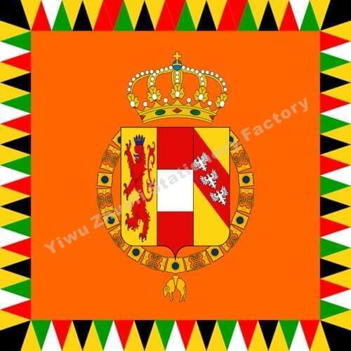 Austro Flag 120X120cm (4x4FT) 120g 100D Polyester Double Stitched High Quality Banner Free Shipping
