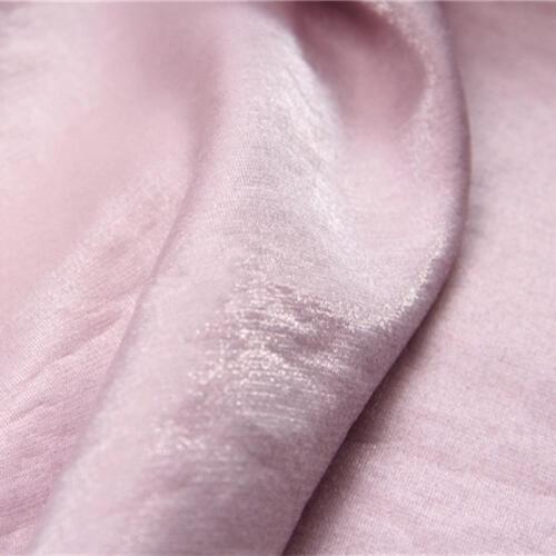 CF482 1m Changeable Light Purple Tencel Cotton Fabric Imported Coloured Glaze Summer Silk Satin Fashion Women Dress/Skirt Fabric