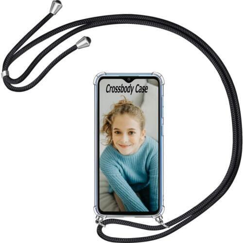 Crossbody Case For Vivo V17 V15 Pro S1 S5 Z1 Pro Z5X Y17 Y15 Y7S IQOO Neo Y97 Y93 Case Lanyard Necklace Strap Cord Chain Cover