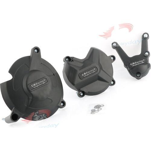 Black Motorcycles Engine Cover Protection Case for GB Racing For BMW S1000RR & S1000R 2017