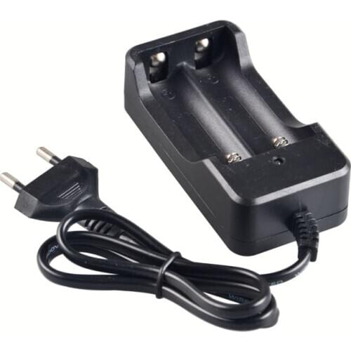 Double 18650 Battery Charger 1000mA 4.2v DC 50 / 60HZ EU Charger