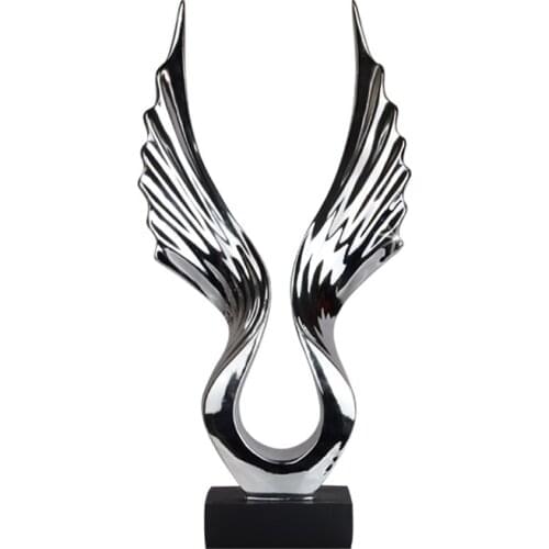 EUROPE CREATIVE ABSTRACTION RESIN FLAME CRAFT MODEL FIGURINES MINIATURES DECORATION CRAFTS FENG SHUI FOR HOME DECOR