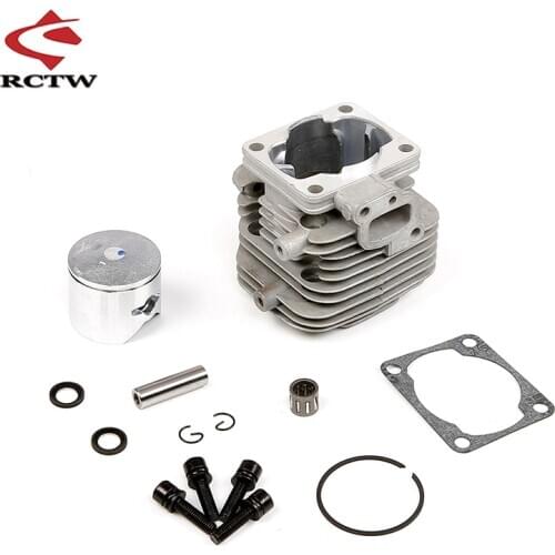 4 Hole 29cc Cylinder Kit for 1/5 Hpi Rofun Baha Rovan Km Baja Losi 5ive T FG Engine Rc Car Parts
