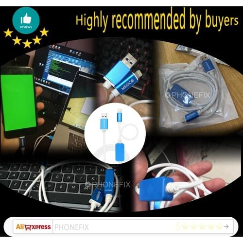 MAGICO OEM DCSD for iPhone Serial Port Engineering Cable for iPhone 7/7P/8/8P/X Engineering & Exploit to Enter Purple Screen