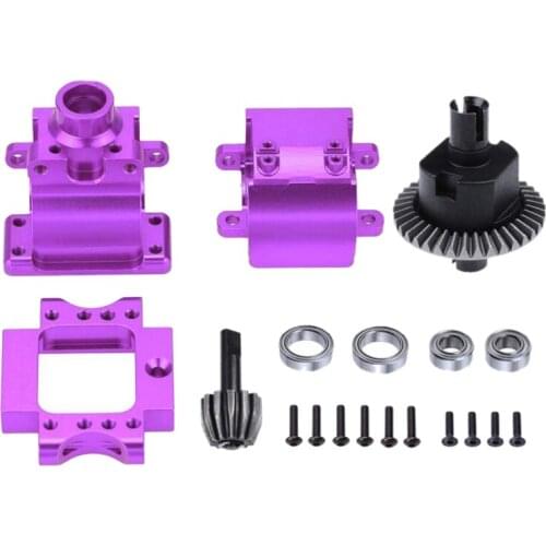 Metal Differential and Gearbox Gear Box Complete for HSP 94122 94155 94166 94177 94188 1/10 RC Car Upgrade Parts