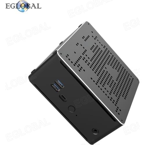EGLOBAL 2 Lan Intel Mini PC 10th 10750H 9th i9 9880H i7 9850H Gaming Computer 2 * DDR4 64GB 2 * M.2 PCIE + SATA Win10 Pro 4K
