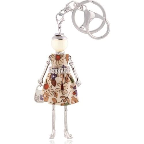 New Arrival Fashion Key chain 2020 Women KeyChain Car Bag Pendant Trendy Jewelry Wholesale