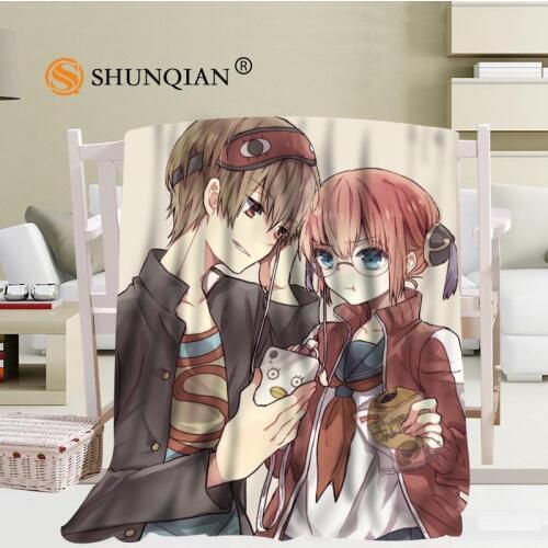 Custom Gintama Blanket Soft DIY Your Picture Decoration Bedroom Size 56x80Inch,50X60Inch,40X50Inch A7.10