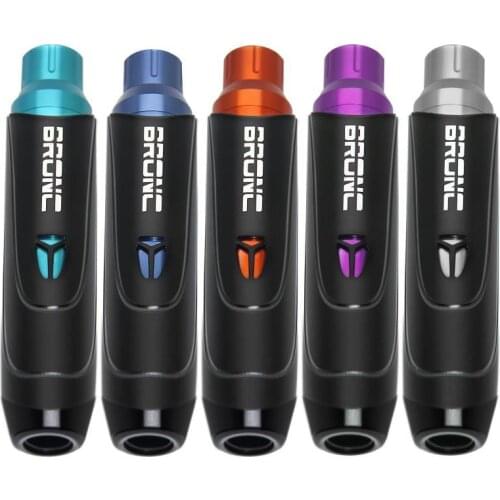 Original BRONC V8 Swiss Motor Rotary Tattoo Machine Permanent Makeup Cartridge Tattoo Pen+Free One box Cartridge Needles