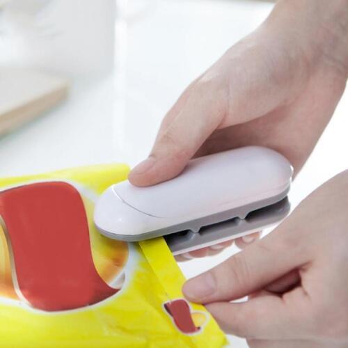 Portable Household Sealing Machine Kitchen Hand Pressure Vacuum Food Bag Sealer Necessary Household Kitchen Packaging Supplies