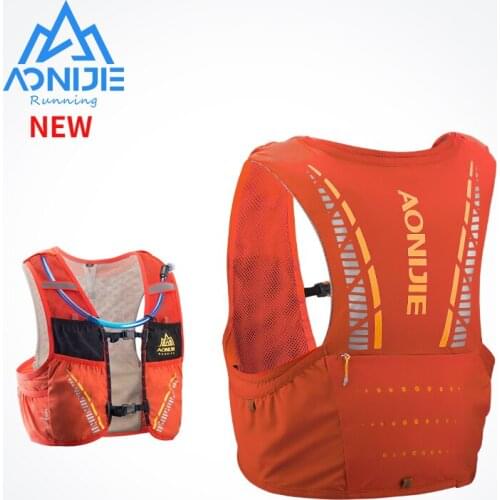 AONIJIE C933 Hydration Pack Backpack Rucksack Bag Vest Harness Water Bladder Hiking Camping Running Marathon Race Climbing 5L
