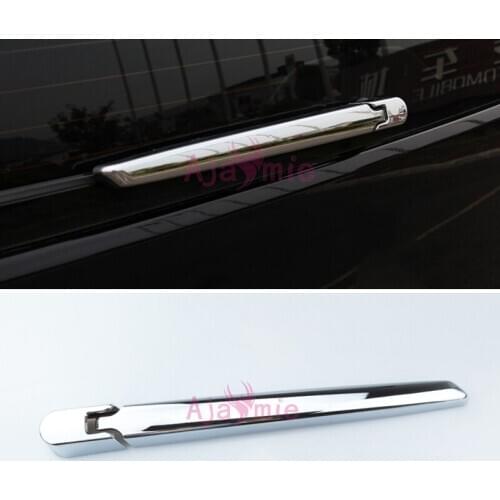 Car Styling Chrome Rear Window Wiper Cover Panel Trim 2014 2015 2016 2017 2018 Plate For Mercedes-Benz VITO Accessories