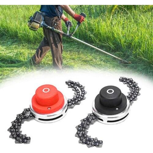 65Mn New Universal Trimmer Head Chain Brushcutter Garden Grass Trimmer With Thickening Chain Power Tools Outdoor Garden Parts