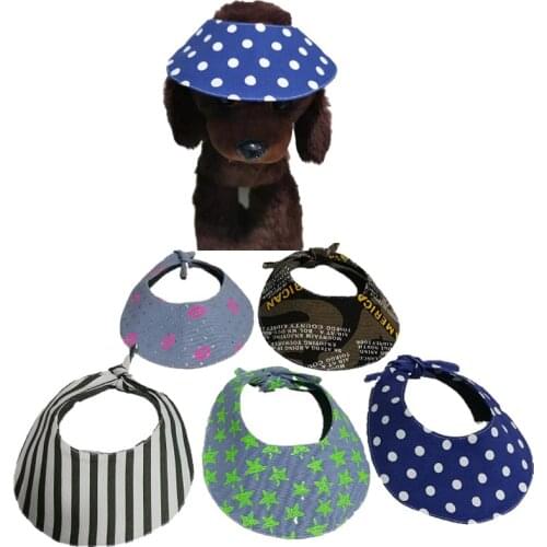 1pcs Summer Pet Dog Hat Outdoor Dogs Caps For Dogs Cats Adjustable Puppy Kitten Hats Dog Supplies Pet Accessories