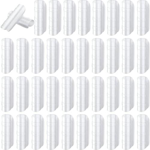 10 Pieces Snap Clamps Farm Plastic Clamps, Greenhouse Film Clamps Grip Snap Clamp PVC Pipe for Greenhouse Plant Supplies