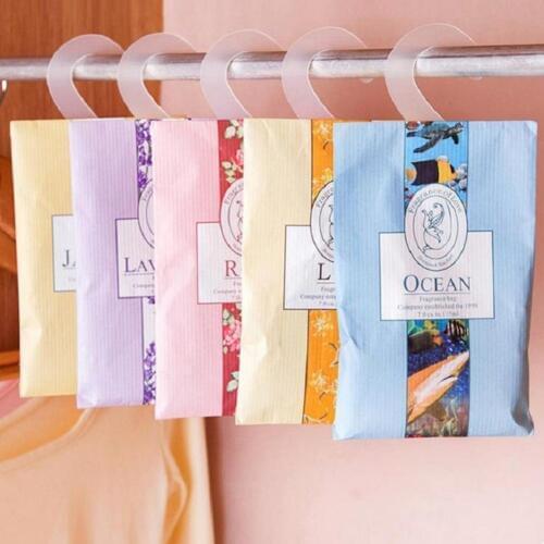Fragrant Sachet Hanging Aromatherapy Bag Antipest and Anti mildew for Wardrobe Closet Car Fragrance Air Freshening Home Scents