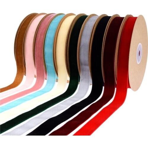 10meters/lot)16mm Velvet Ribbon wholesale christmas decoration DIY accessories ribbons