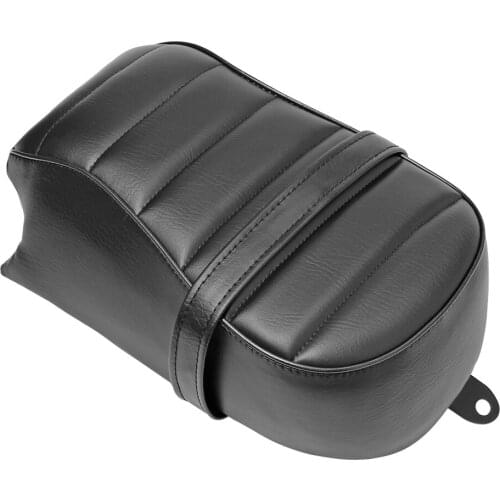 Motorcycle Black Rear Passenger Pad Seat Cushion Pillion For Harley Sportster Iron 883 XL883N 2016 2017 2018 2019 2020