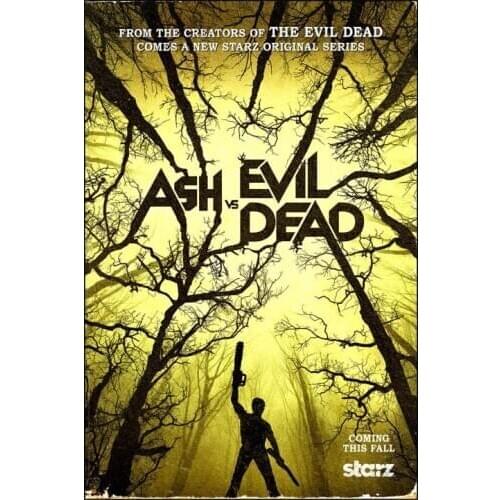 D0749 Ash vs Evil Dead TV Series Silk Fabric Poster Art Decor Indoor Painting Gift