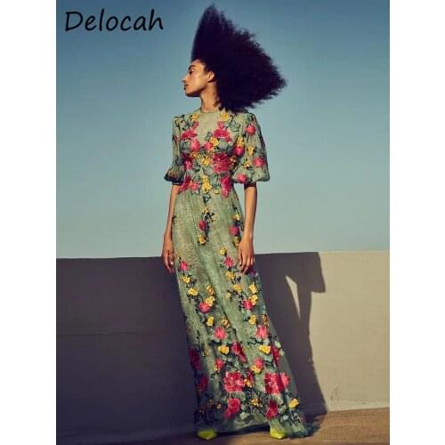 Расклешенные летние платья Delocah China At AliExpress