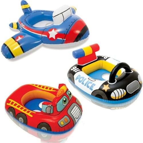 Infant swimming ring baby swimming pool seat child floating board inflatable swimming ring auxiliary trainer swimming ring