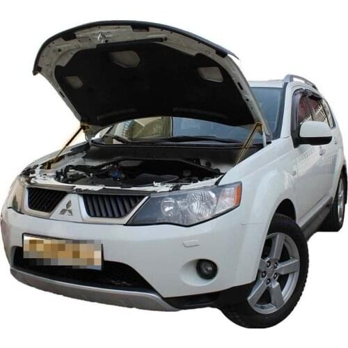 For Mitsubishi outlander 2006-2020 Front Bonnet Hood Modify Gas Struts Carbon Fiber Spring Damper Lift Support Absorber
