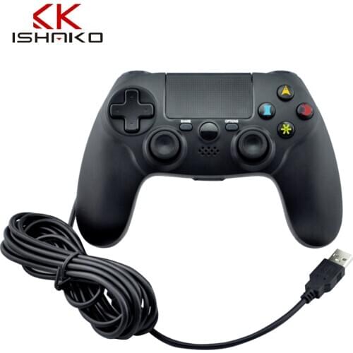 USB Controller PC PS4 Double Vibration Gamepad Joystick Joypad Wired PS4 Controller For Play Station 4