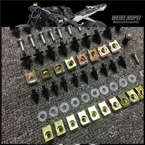 CNC Fairing Bolt Kit Body Screws plastic Expansion screw Clips Fit For Ducati 1198 1198S Corse SE 1198SP 2009-2011