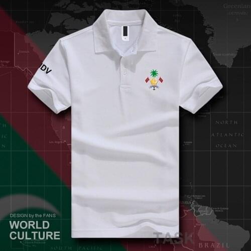 Maldives MDV Maldivian Maldivians MV polo shirts men short sleeve white brands printed for country 2018 cotton nation team 20