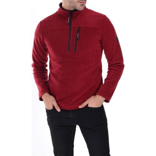 Ghassy Co. Male Performance Pockets Half Zipper Fleece 9 Color