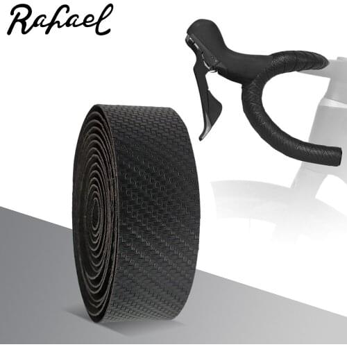 Rafael bicycle handlebar tape with 3D carbon pattern PU breathable anti-slip wear-resistant shock absorption wraps hot new