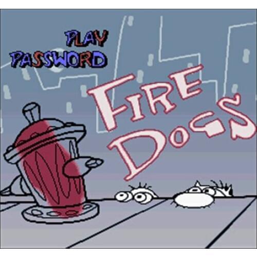 Ren & Stimpy Show, The - Fire Dogs 16 bit Big Gray Game Card For NTSC Game Player Drop Shipping