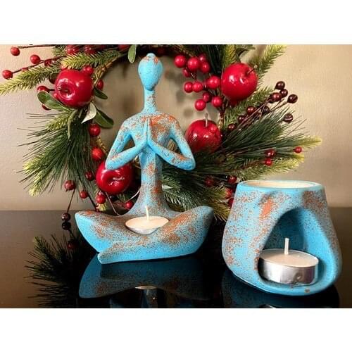 Talya Art Design Talya Art Design than, Set Censer and Candle Holder