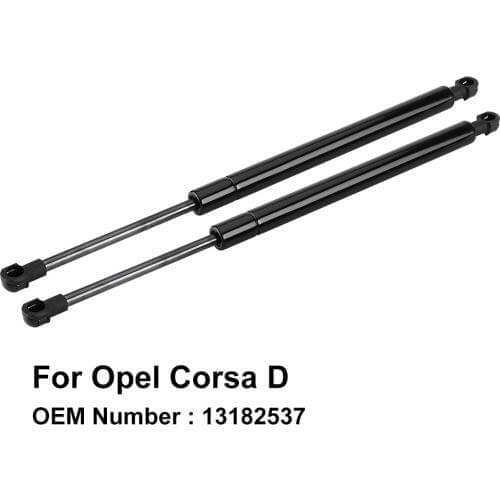 Tailgate Boot Trunk Gas Spring Strut Lift Cylinder Support 13182537 for Opel Corsa D 3 Doors Hatchback from 2006 to 2014