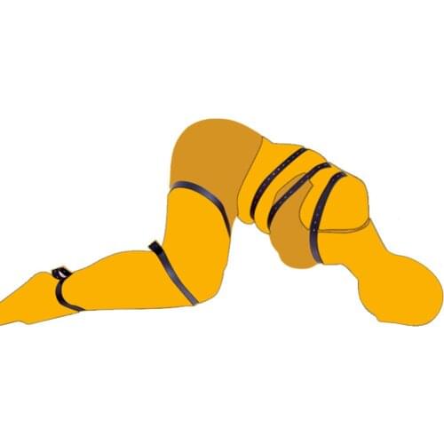 Bdsm Bandage Set Leather Belt Adjustable Restraints Strap For Women Couples Adult Games Fetish Body Rope Cosplay Erotic Sex Toys