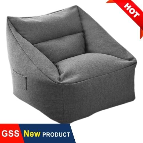 Dropshipping Adults Kids Comfy Lazy Bean Bag Sofa Chair Cover Without Filler Floor Seat Couch Pouf Ottoman Bedroom Tatami Puff