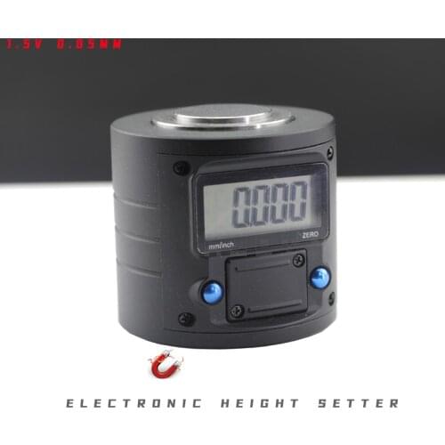 Digital Z Axis Zero-Pre-Setter Tool Setter for CNC Router Electronic Height Setter Magnetic 0.005mm Z Axis Zero Setting Gauge