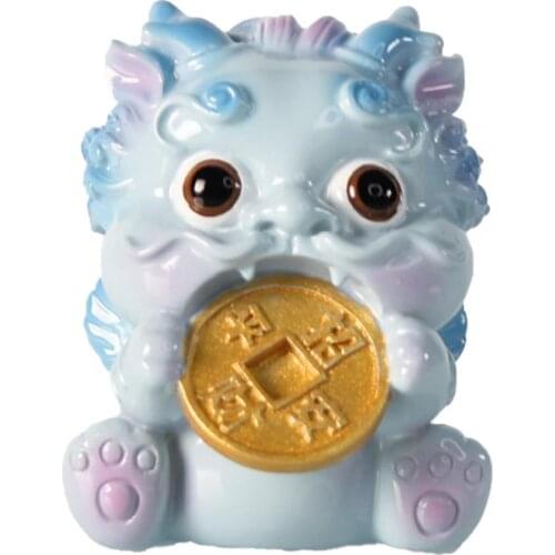 Car Decorative Trinket Miniature Fine Workmanship Resin Brave Troops Figurine Decor for Car Decor