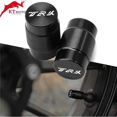 For Benelli TRK 502 TRK 251 TRK502 trk 251 Motorcycle CNC Accessorie Wheel Tire Valve Stem Caps Airtight Covers logo "TRK"
