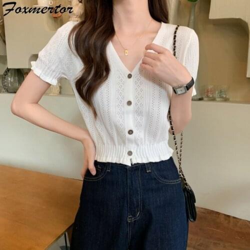 Женские трикотажные рубашки Foxmertor China At AliExpress
