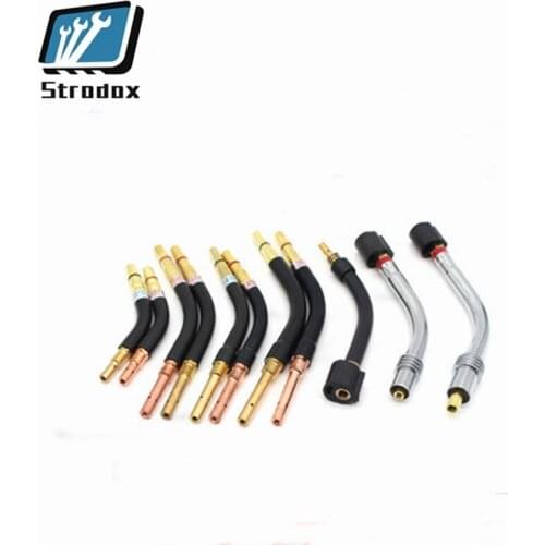 10 pcs Gas shielded welding torch accessories carbon dioxide welding torch elbow CO2 welding torch panasonic welding torch elbow