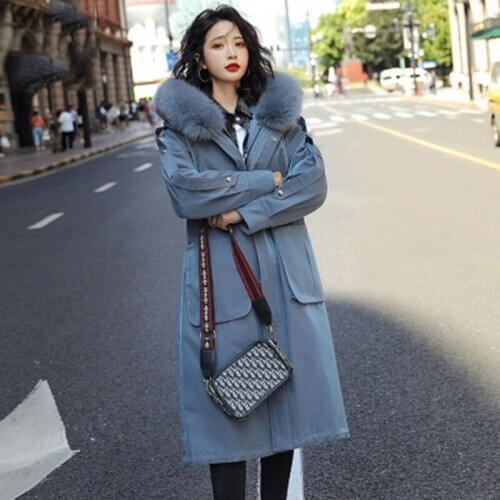 2020 New Arrival Cotton Padded Jacket Slim Long Winter Jacket for Women Thicken Ladies Coat Warm Women Parkas Plus Velvet