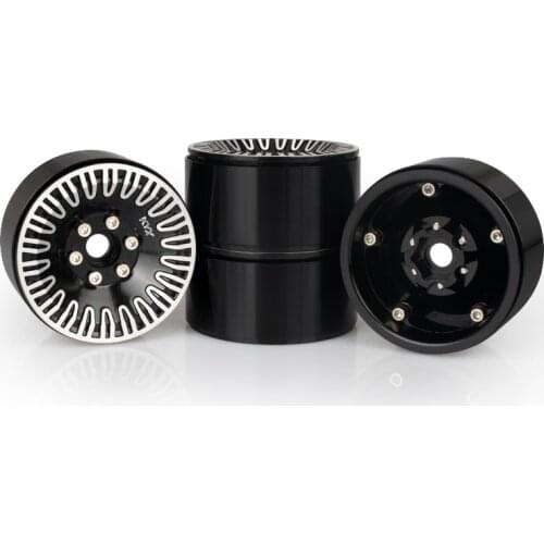 KYX Racing Alloy 1.9" Wheel Rims Upgrades Parts Accessories for 1/10 RC Crawler Car Axial SCX10 II 90046 Traxxas TRX-4 TRX4 D90