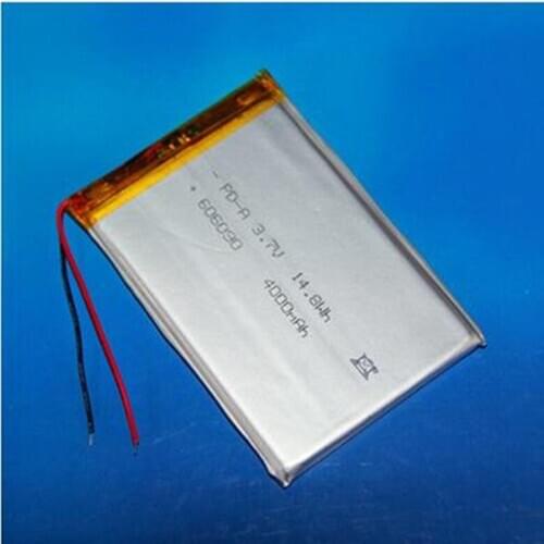 606090 polymer lithium battery core mobile power accessories kit flat flat battery ultra-thin A product sufficiency