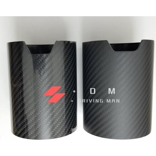 Inner 88 mm 3.46 Inch Special Car Muffler Tip Cover Fiber Cover For BM M3 M4 M5