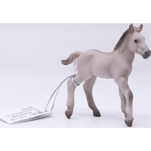 2021 New CollectA Horse Country Farm Animals Konik Foal Blue Dun PVC Simulation Toy Figure for Boys and Girls #88918