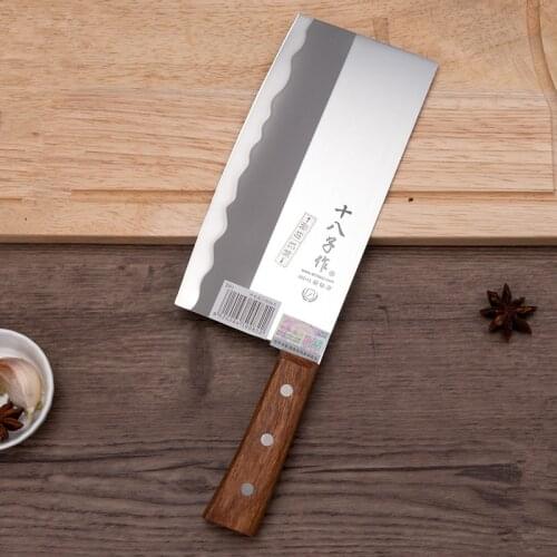 SBZ Stainless Steel Chinese Style Chef Knife Kitchen Dual-purpose Sang Knife Cut Meat Vegetable Hotel Special Mulberry Knives