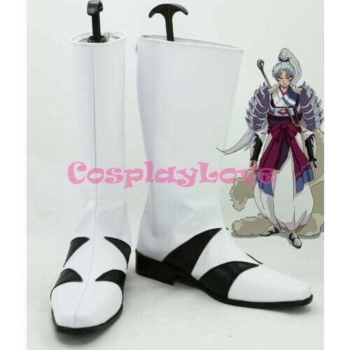 Inuyasha Kunimitsu Tezuka Cosplay Shoes Boots Custom Made For Halloween Christmas Festival CosplayLove