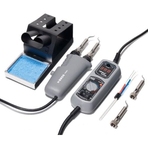 YIHUA 938D Soldering Station Welding tools For Intelligent PID temperature control tweezers type electric soldering iron